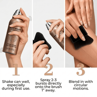 Transfer-proof Airbrush Body & Face Coverage Perfector